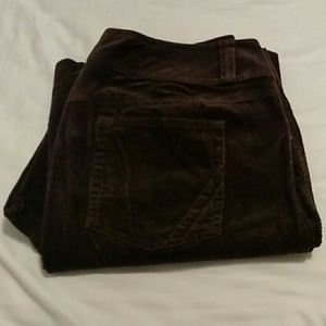 Corduroy pants from Lane Bryant